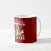 クリスマスキャットツリー コーヒーマグカップ (正面右)