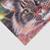 クリスマスキャットティッシュペーパー 薄葉紙 (詳細)