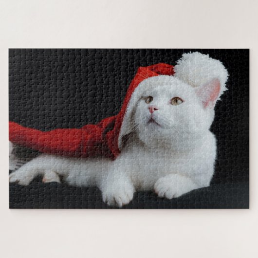 クリスマスキャットパズル ジグソーパズル (横)