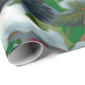 クリスマスキャットラッピング紙 ラッピングペーパー (ロールコーナー)