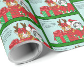 クリスマスキャット仲間 ラッピングペーパー (ロールコーナー)