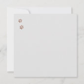 クリスマスキャット入りカートン 招待状 (裏面)