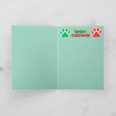 クリスマスキャット城 カード (内部)