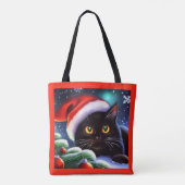 クリスマスキャット1 トートバッグ (裏面)