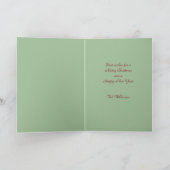 クリスマスキャット2024 シーズンカード (内部)