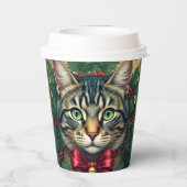 クリスマスキャット2024 紙コップ (裏面)