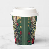 クリスマスキャット2024 紙コップ (右)