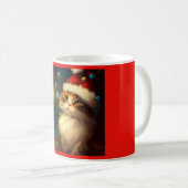 クリスマスキャット3 コーヒーマグカップ (正面右)