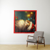 クリスマスキャット3 タペストリー (インサイチュ(横))