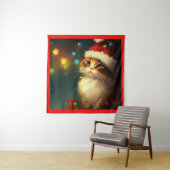 クリスマスキャット3 タペストリー (インサイチュ)