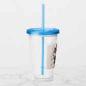 クリスマスキャット3D アクリルタンブラー (右)