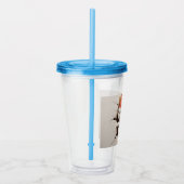 クリスマスキャット3D アクリルタンブラー (右)