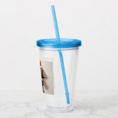 クリスマスキャット3D アクリルタンブラー (左)