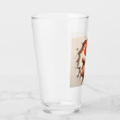 クリスマスキャット3D タンブラーグラス (右)