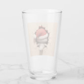 クリスマスキャット3D タンブラーグラス (裏面)