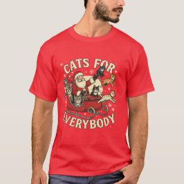 クリスマスキャット Tシャツ