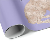 クリスマスキャトルドッグラッピング紙 ラッピングペーパー (ロールコーナー)