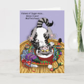 クリスマスキャニップ猫 シーズンカード (正面)