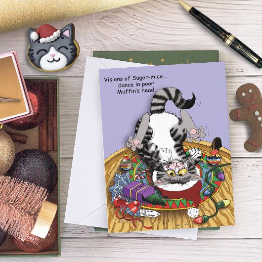 クリスマスキャニップ猫 シーズンカード