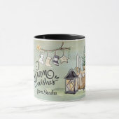 クリスマスキャビン格言ガール マグカップ (中央)