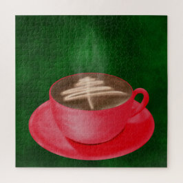 クリスマスキャプチーノアート ジグソーパズル