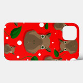 クリスマスキャプバラ Case-Mate iPhoneケース (裏面 (横))