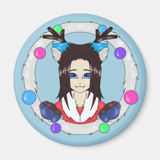 クリスマスキャベリー マグネット (正面)