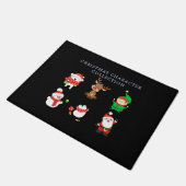 クリスマスキャラクターコレクションティークリスマス ドアマット (アングル)