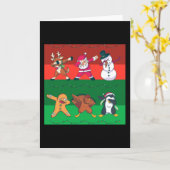 クリスマスキャラクターズ ダブリング カード (黄色い花)