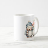 クリスマスキャラクターペンギンコーヒーマグ コーヒーマグカップ (正面右)