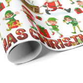 クリスマスキャラクター ラッピングペーパー (ロールコーナー)