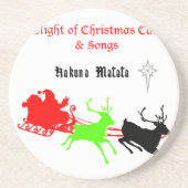 クリスマスキャロルと歌の夜ハクナマタタ コースター (正面)