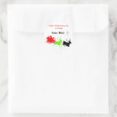 クリスマスキャロルと歌の夜ハクナマタタ ラウンドシール (バッグ)