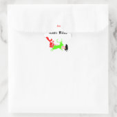 クリスマスキャロルと歌の夜ハクナマタタ 星シール (バッグ)