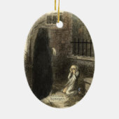 クリスマスキャロルのオーナメント セラミックオーナメント (裏面)