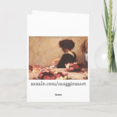 クリスマスキャロルのクリスマスカード シーズンカード (裏面)