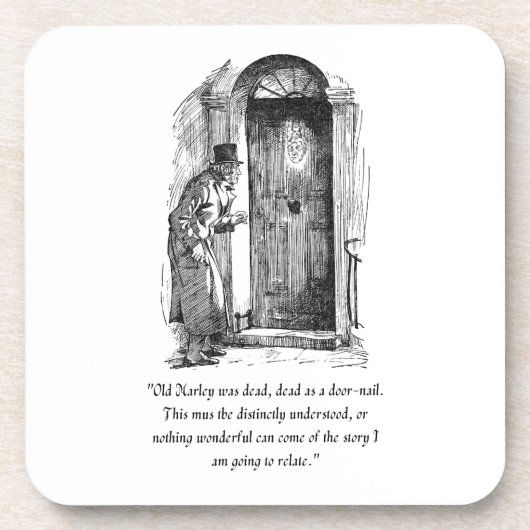 クリスマスキャロルのコースター コースター (正面)