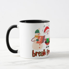 クリスマスキャロルのコーヒーマグ マグカップ