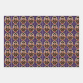 クリスマスキャロルの包装紙 ラッピングペーパーシート (正面2)