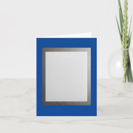 クリスマスキャロルカード、4" x 5.6インチ折り畳みカード サンキューカード (正面)