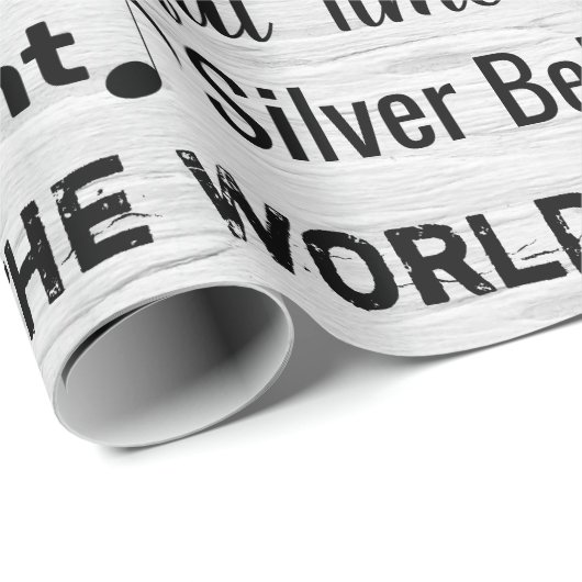 クリスマスキャロルズオン樺の木 ラッピングペーパー (ロールコーナー)