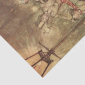 クリスマスキャロルボブCratchitはスライドをたどって行きました 薄葉紙 (詳細)