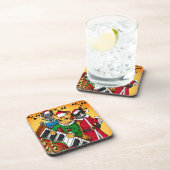 クリスマスキャロル猫 コースター (右側)