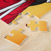 クリスマスキャロル猫 ジグソーパズル (側面)