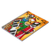 クリスマスキャロル猫 ノートブック (左側)