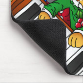 クリスマスキャロル猫 マウスパッド (コーナー)