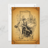 クリスマスキャロル: それを放っておいて下さい シーズンポストカード (正面/裏面)