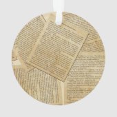 クリスマスキャロル オーナメント (裏面)