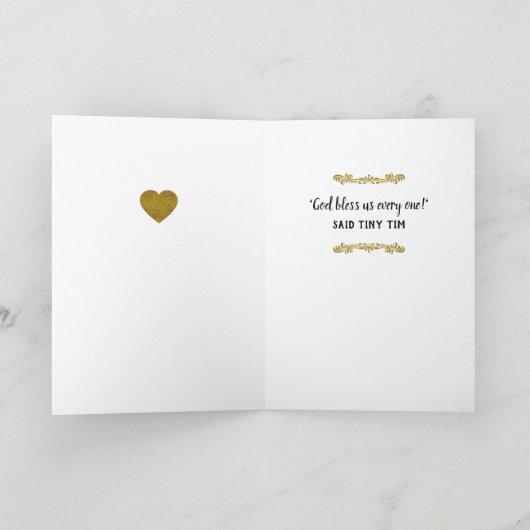 クリスマスキャロル カード (内部)