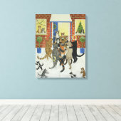 クリスマスキャロル キャンバスプリント (インサイチュ (ウッドフロア))